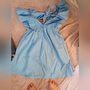 Light Blue Sleeveless Top